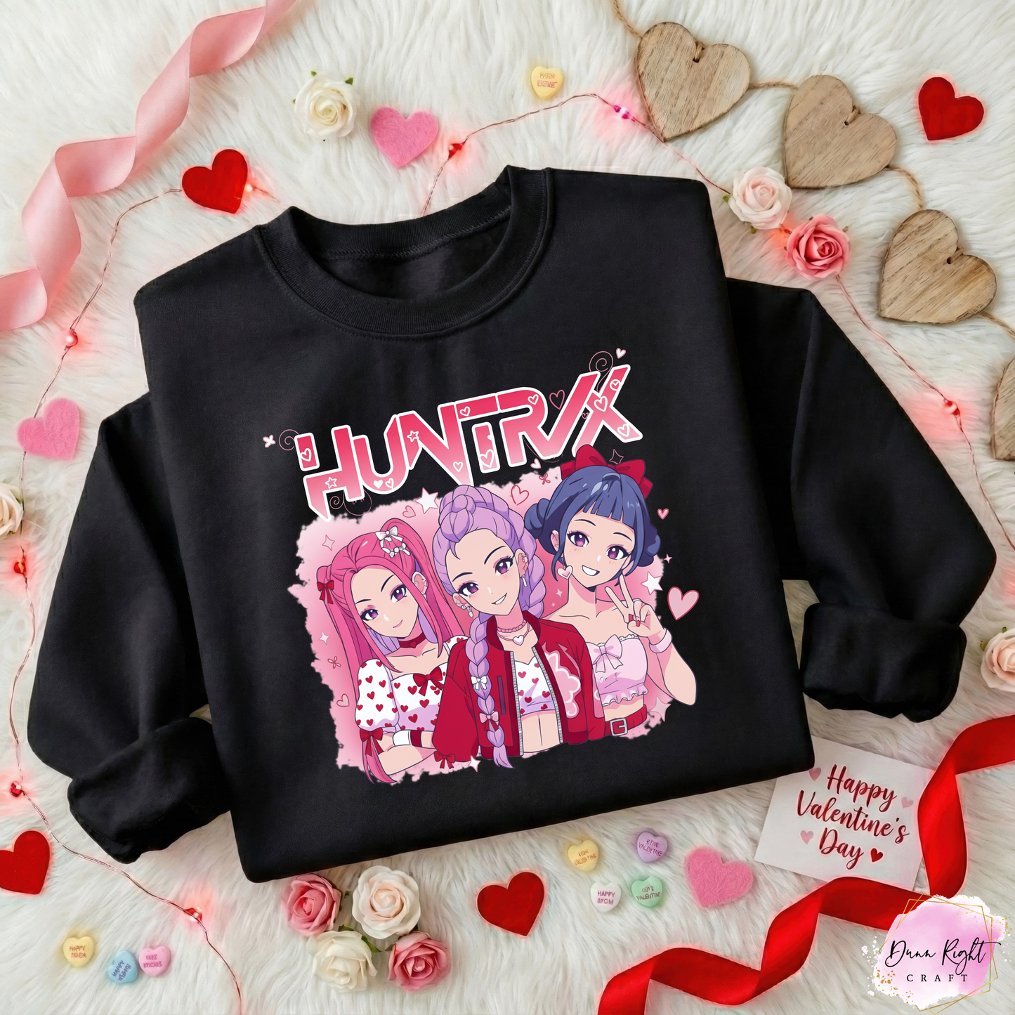 Huntrix K-Pop Demon Hunters Sweatshirt - Dunn Right Craft