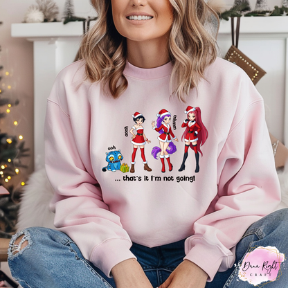 That’s It I’m Not Going Chrismas K Pop Sweatshirt