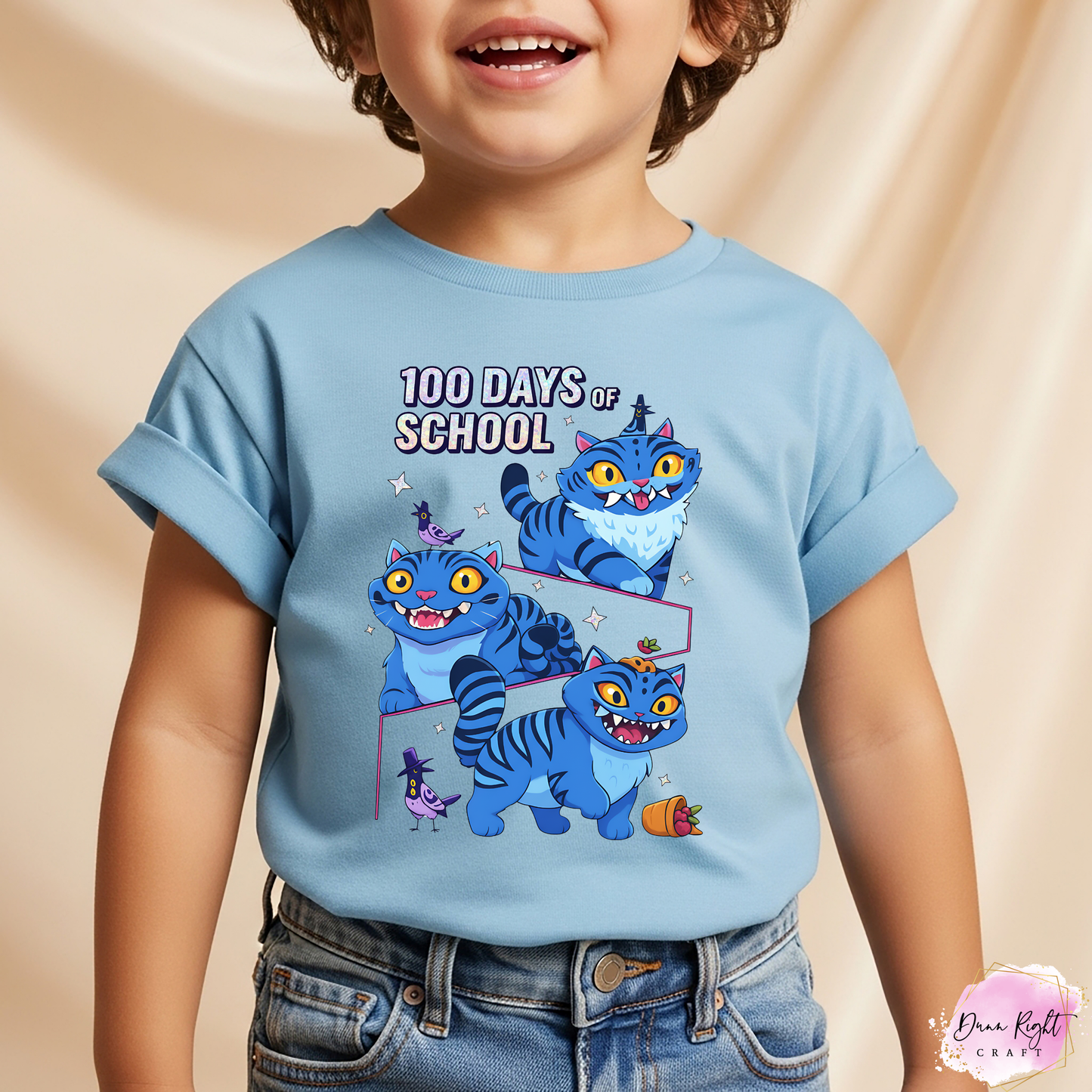 100 Days of School K-Pop Demon Hunters Shirt