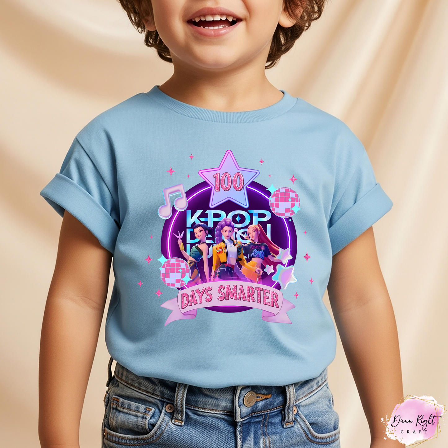 K-Pop Demon Hunters 100 Days Smarter Shirt