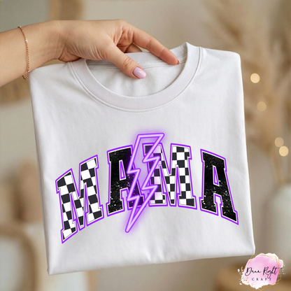 MAMA Shirt PURPLE UP - Dunn Right Craft