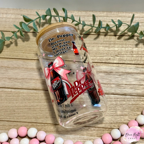 Dr. Pepper 16 oz Libby Cup - Dunn Right Craft
