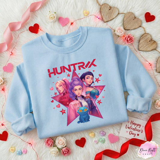 K-Pop Demon Hunters Huntrix Sweatshirt - Dunn Right Craft