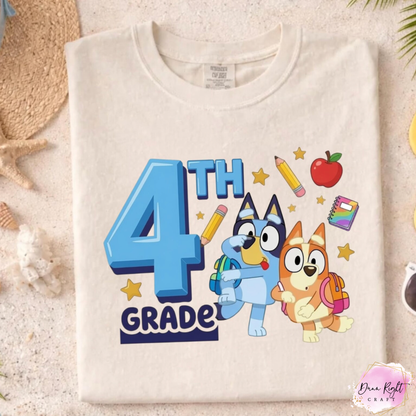 Blue Dog Back To School