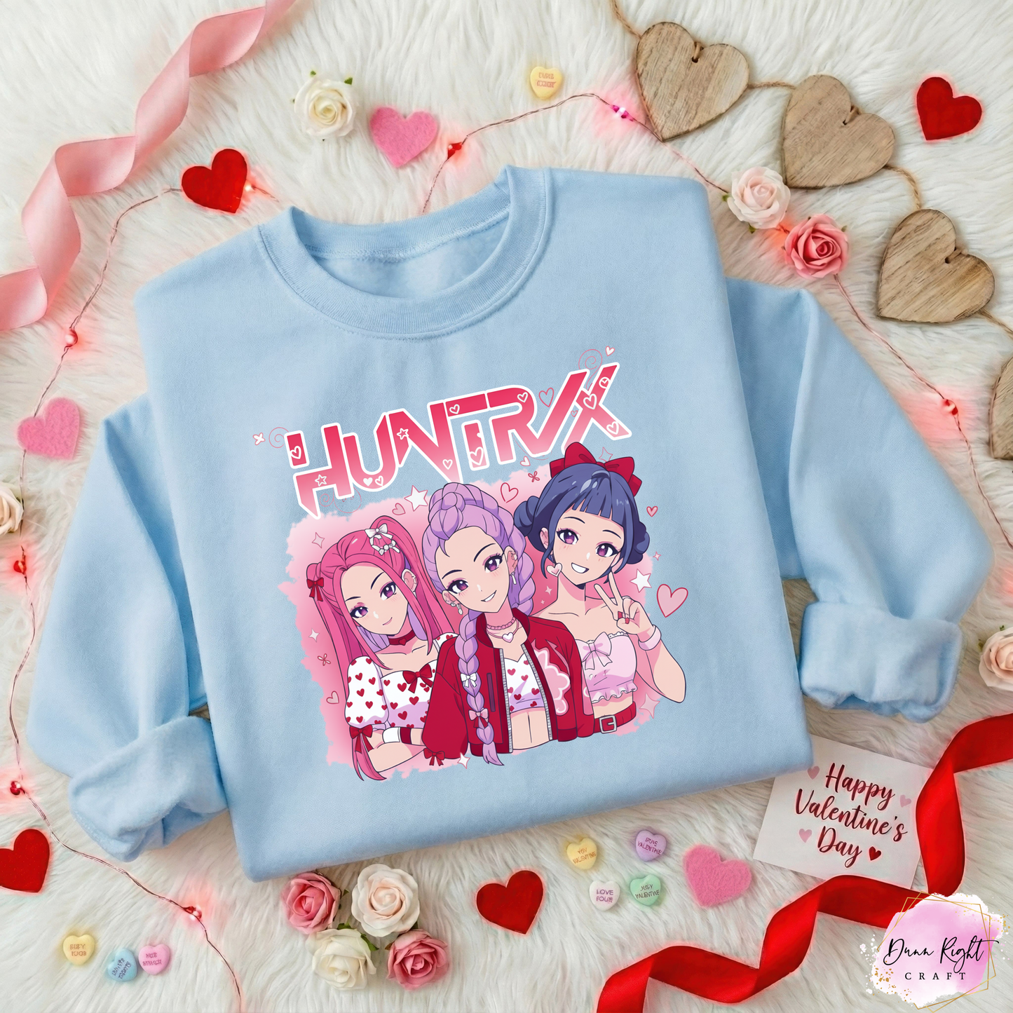 Huntrix K-Pop Demon Hunters Sweatshirt - Dunn Right Craft