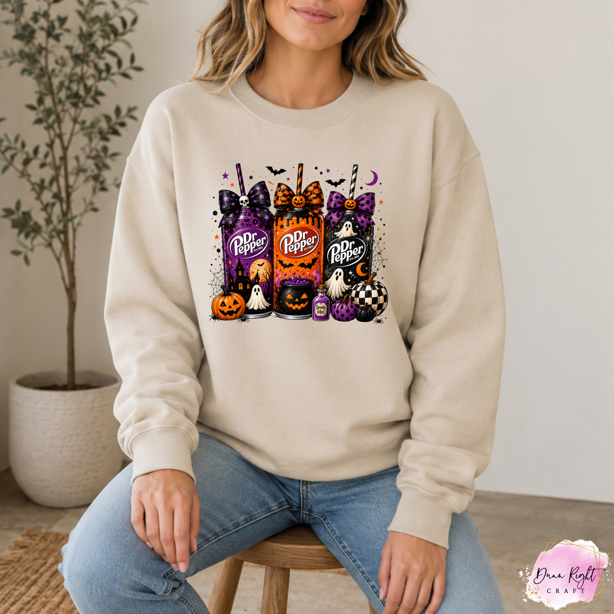 Dr Pepper Halloween Ghost - Dunn Right Craft