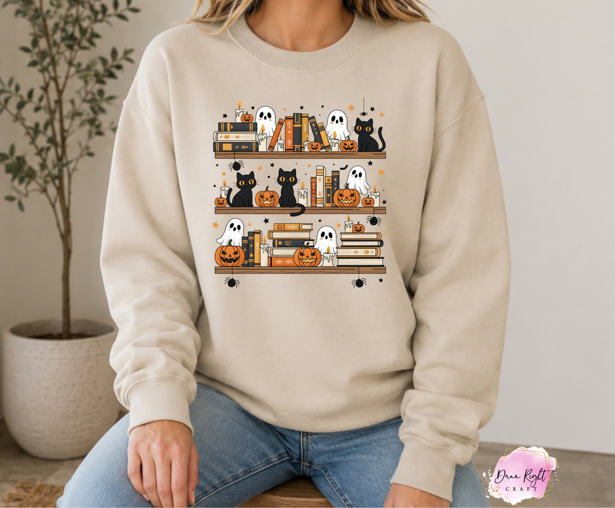 Halloween Book Lover - Dunn Right Craft