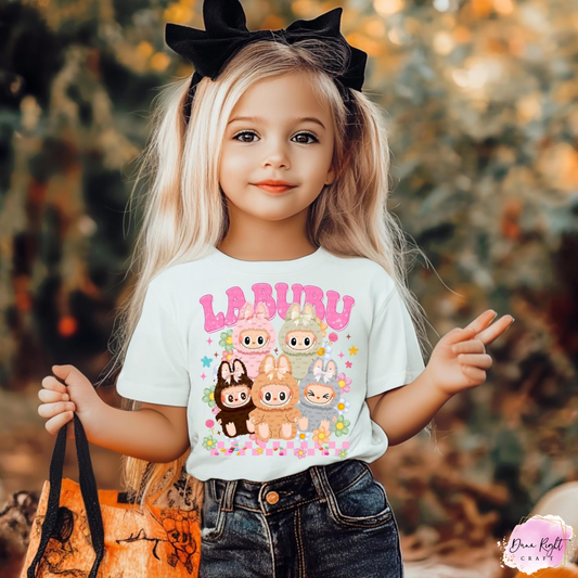 Labubu Kids Halloween Shirt