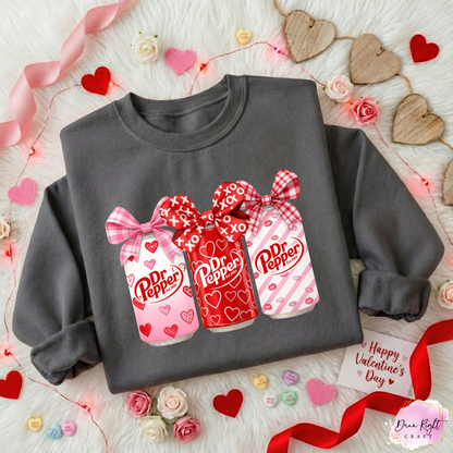 Valentine Dr Pepper Sweatshirt