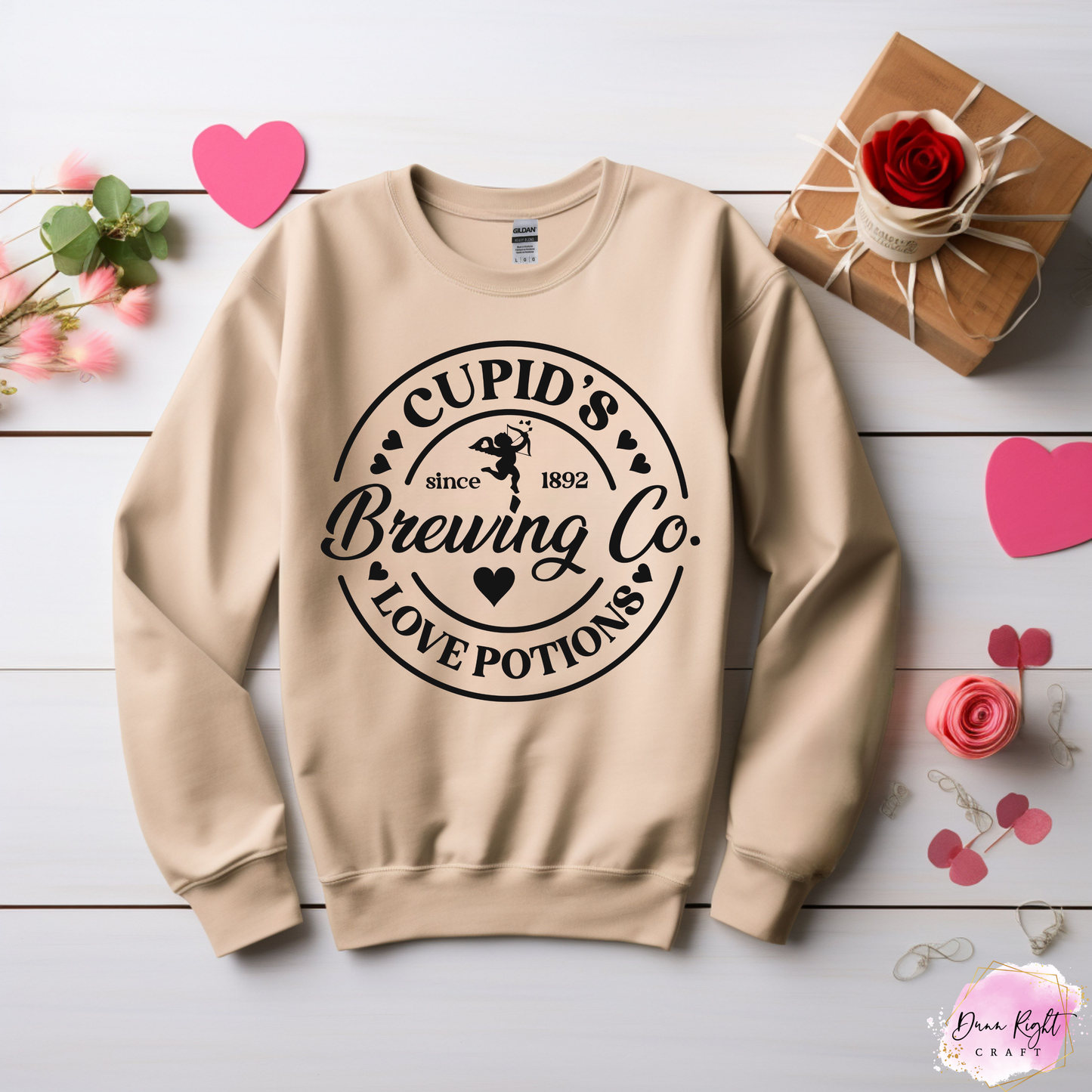 Cupid's Brewing Co Love Potions Sweatshirt - Dunn Right Craft