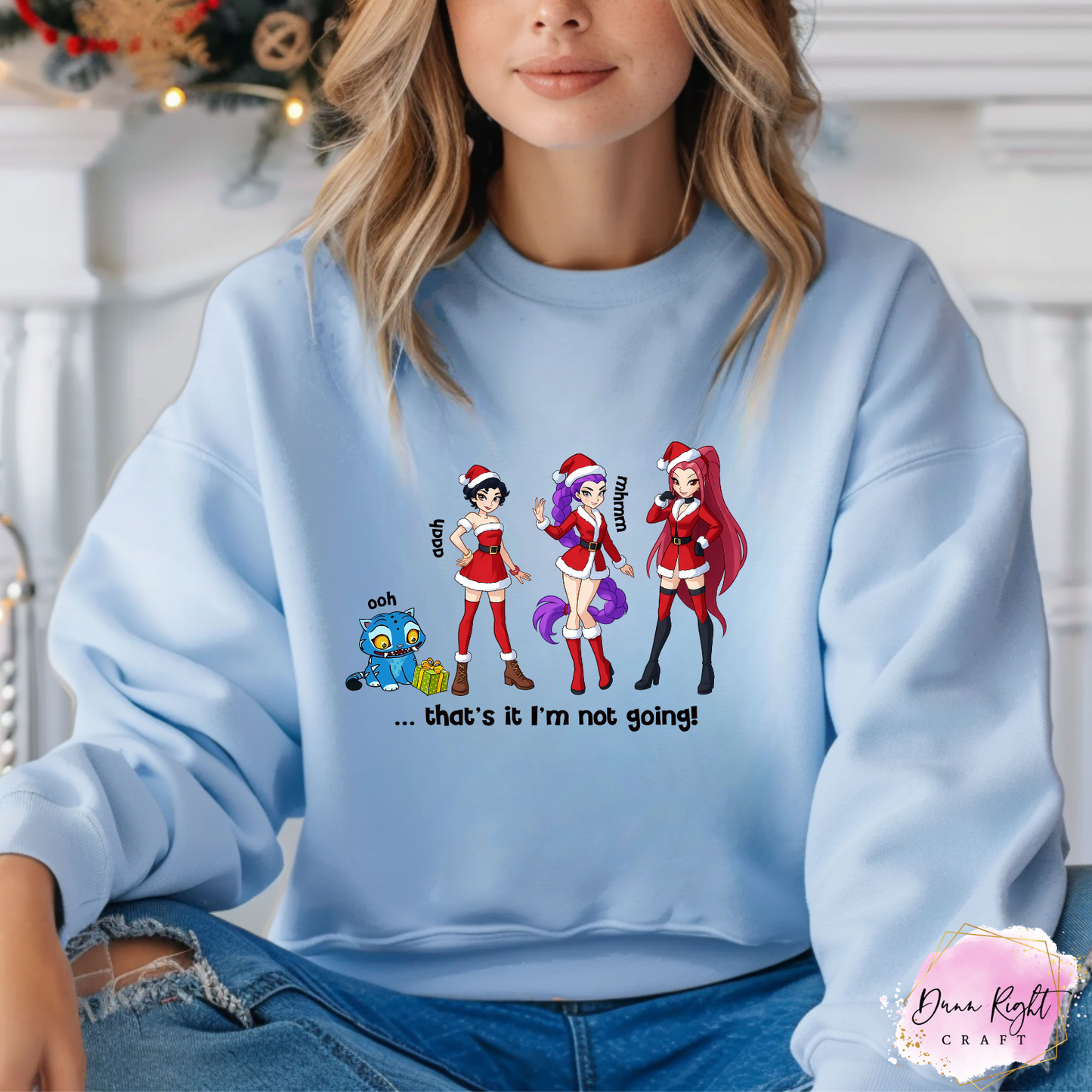 That’s It I’m Not Going Chrismas K Pop Sweatshirt