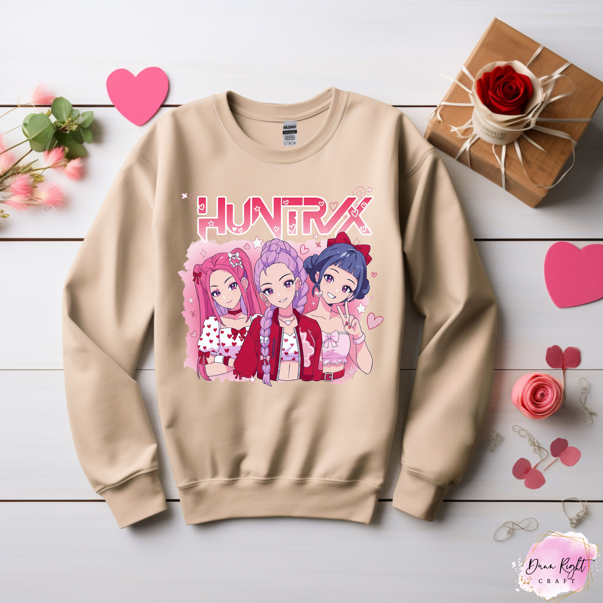 Huntrix K-Pop Demon Hunters Sweatshirt - Dunn Right Craft