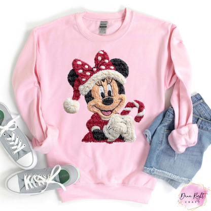 Christmas Minnie Sweatshirt
