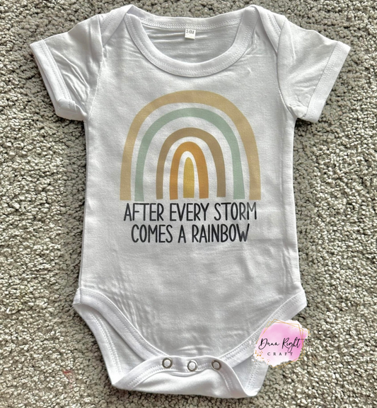 Rainbow Onesie - Dunn Right Craft