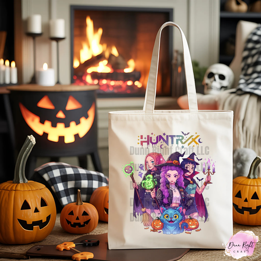 K-pop Huntrix Halloween Tote Bag