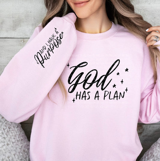 God Has a Plan Shirt – Christian Faith Apparel