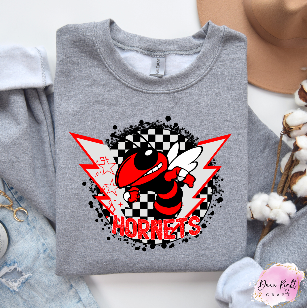 HORNETS Laquey Mascot Spirit Wear - Dunn Right Craft