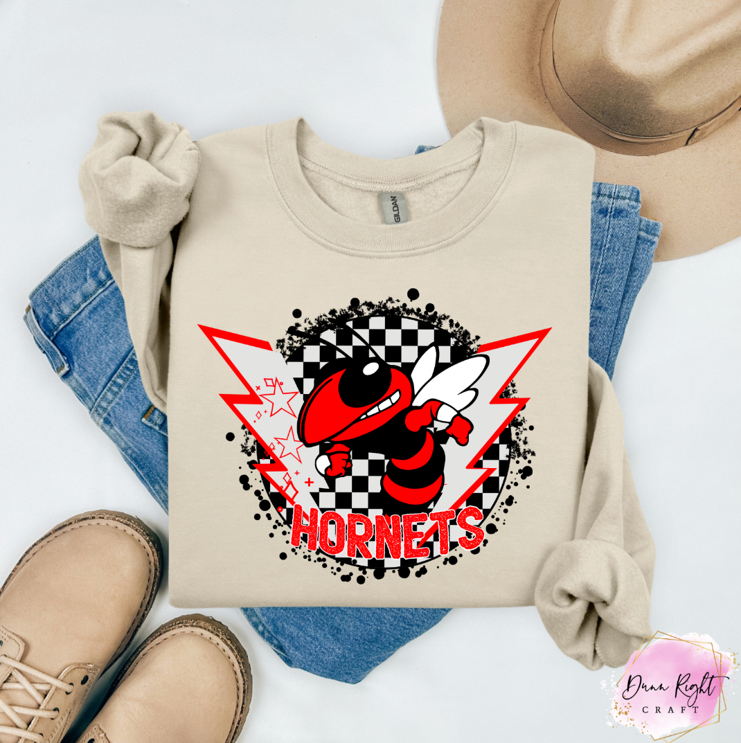 HORNETS Laquey Mascot Spirit Wear - Dunn Right Craft