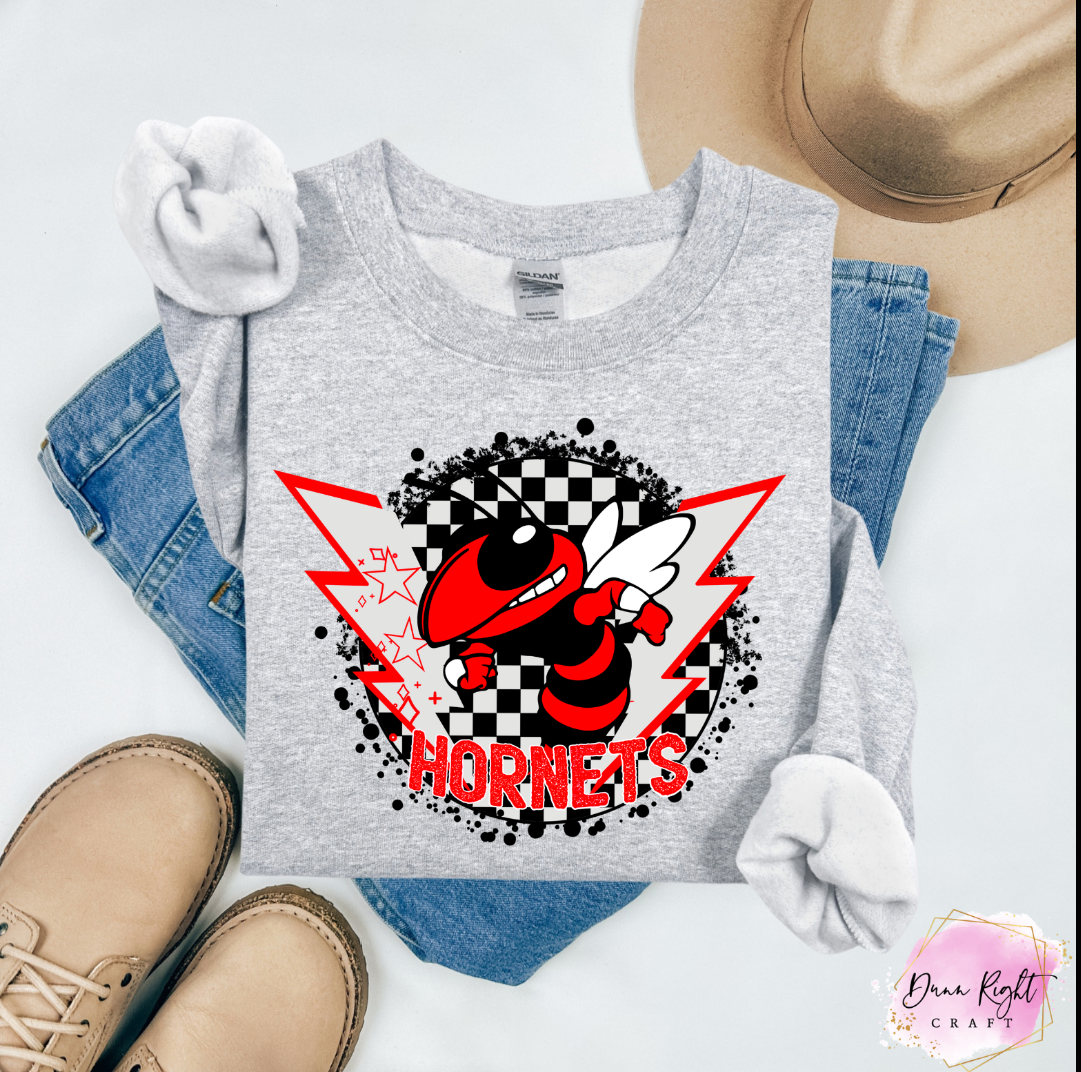 HORNETS Laquey Mascot Spirit Wear - Dunn Right Craft