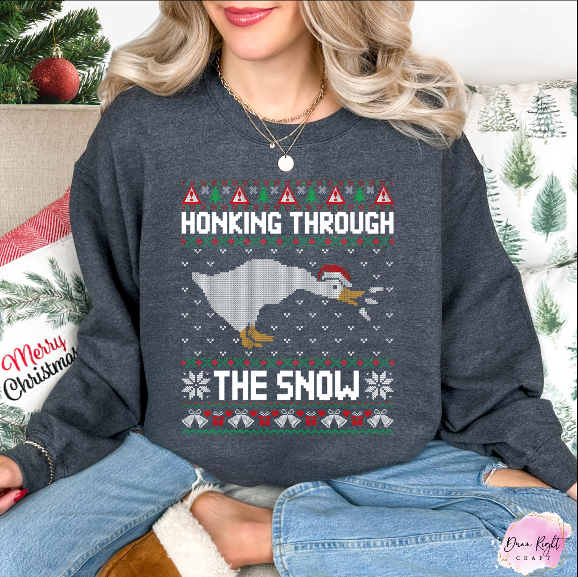 Honking Through the Snow Christmas - Dunn Right Craft