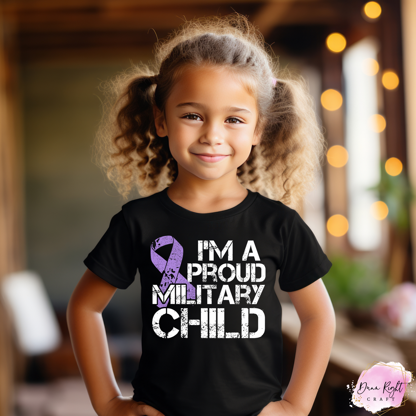 I'm A Proud Military Child Shirt - Dunn Right Craft