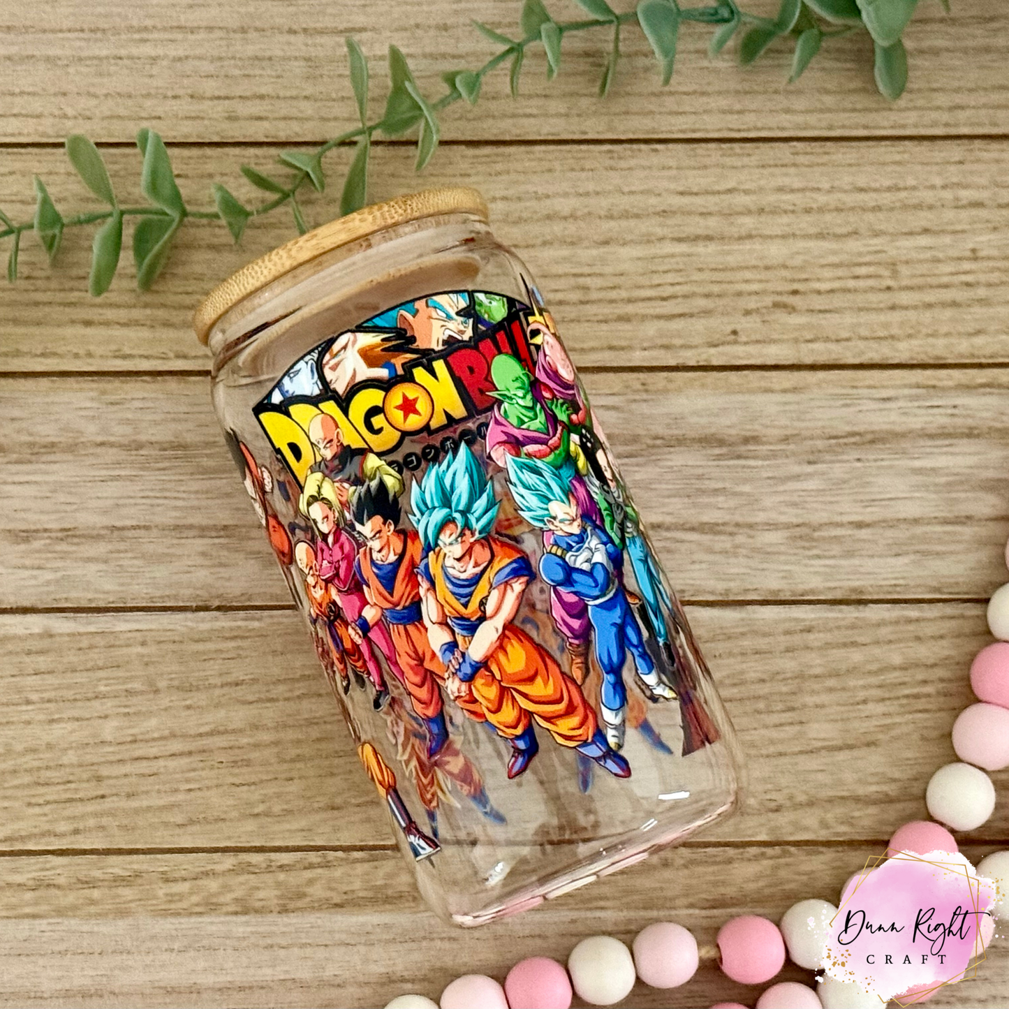 Dragon ball 16 oz Libby Cup - Dunn Right Craft