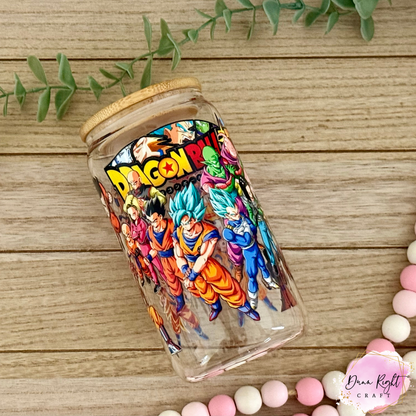 Dragon ball 16 oz Libby Cup - Dunn Right Craft