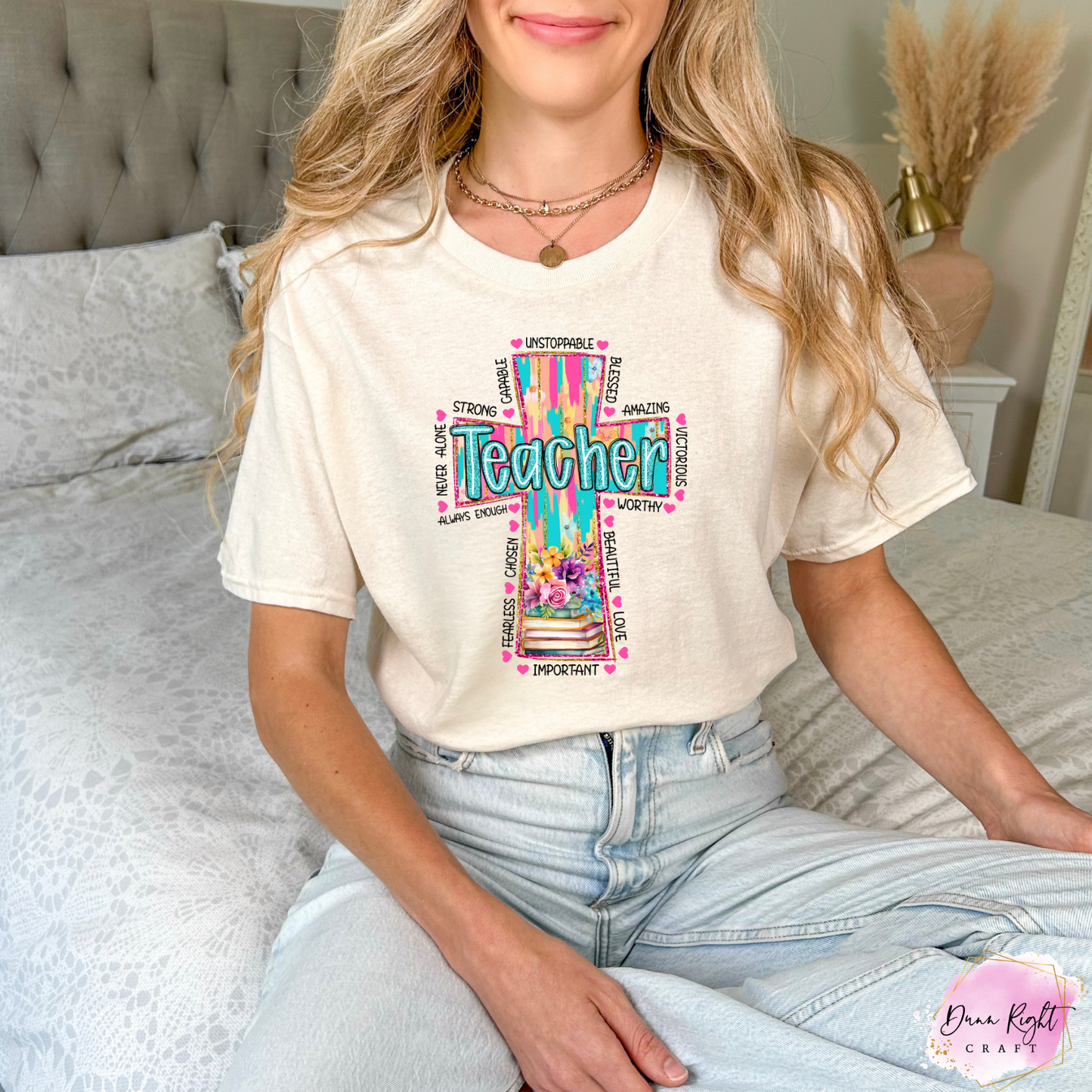 Teacher Faith Affirmations Adult Shirt
