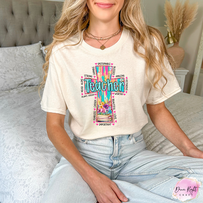 Teacher Faith Affirmations Adult Shirt