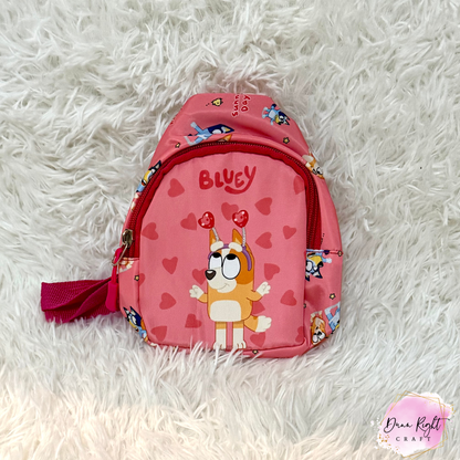 Bluey Bingo Pink Crossbody Bag for Kids - Dunn Right Craft