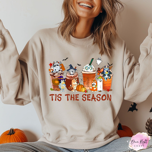 Tis The Season Halloween Drinks Sweatshirt