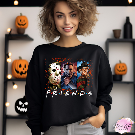Friends Horror Villains Sweatshirt