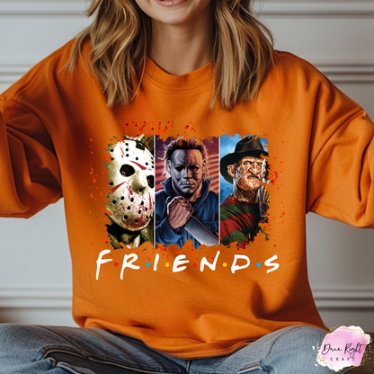Friends Horror Villains Sweatshirt