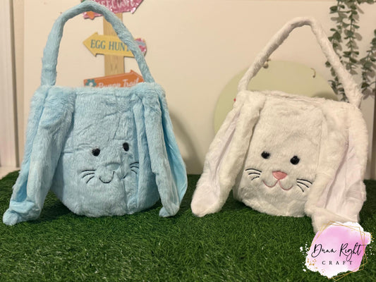 Bunny With Floppy Ears Easter Baskets - Dunn Right Craft