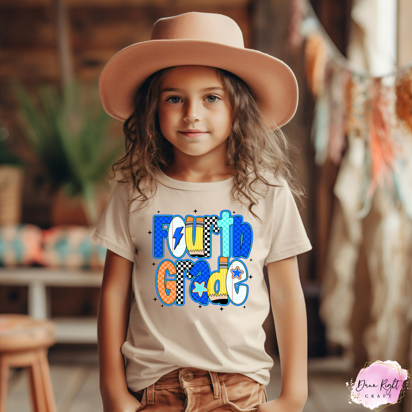 Personalized Back to School Shirt – Bold Star & Lightning Design Tee